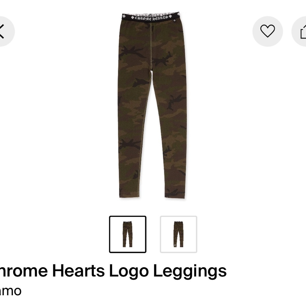 Brand New Camo Chrome Hearts Leggings